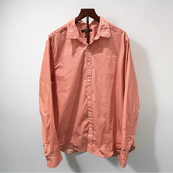 Michael Kors Other - Michael Kors XXL Slim Fit Long Sleeve Button Down Shirt Salmon Geometric